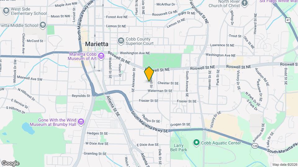 140 Coryell St Map and Location Details