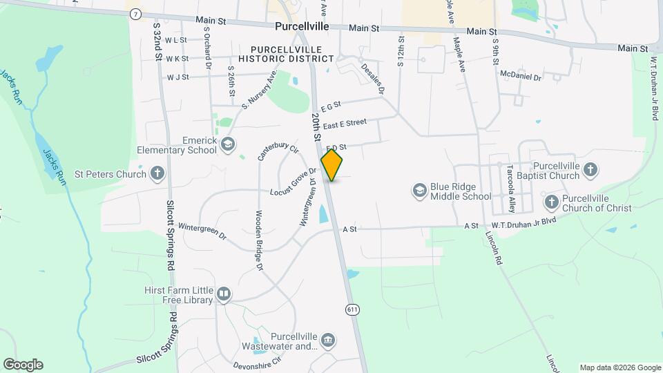 750 S 20th St Map and Location Details