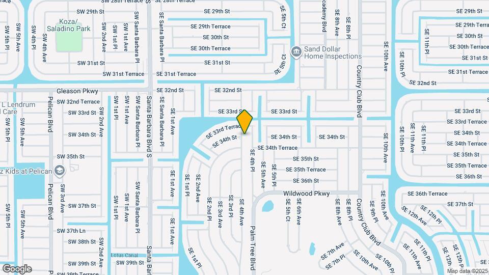 3313 SE 4th Ave Map and Location Details