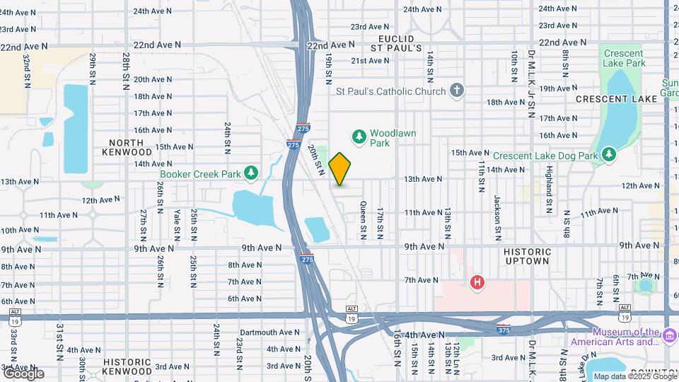 1821 12th Ave N Map and Location Details