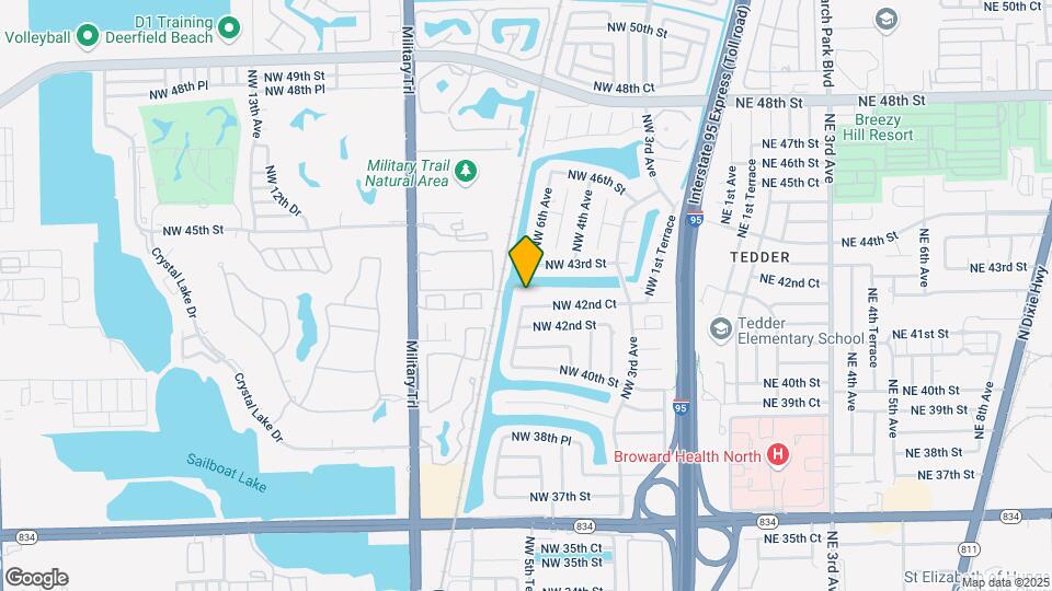 651 NW 42nd Ct Map and Location Details
