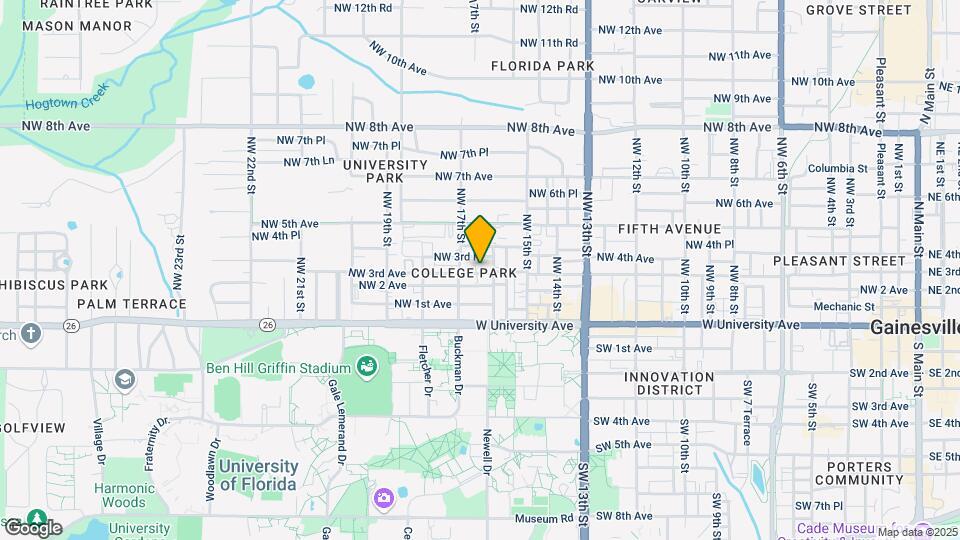 1616 NW 3rd Ave Map and Location Details