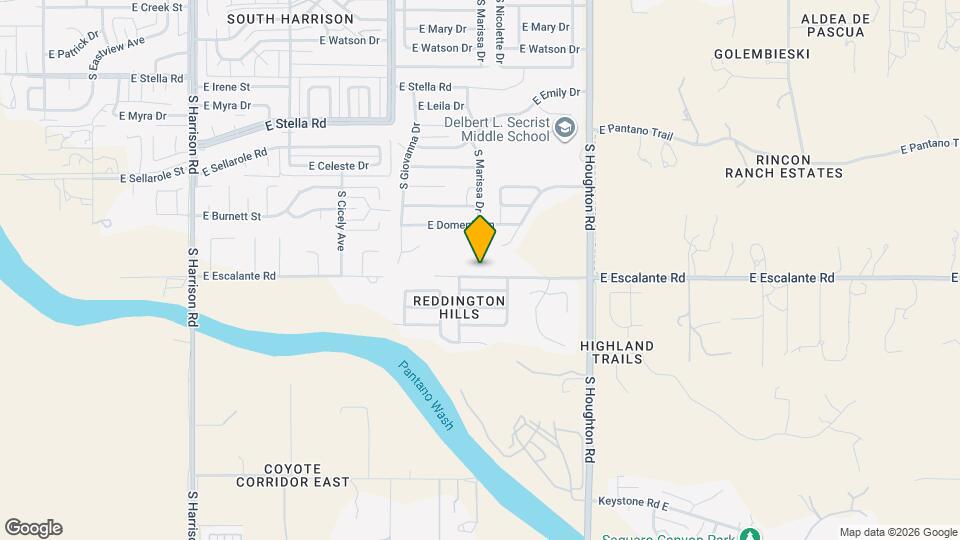 10073 E Escalante Rd Mapa y Detalles de la Ubicación