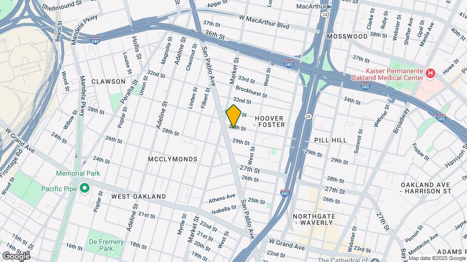 881 30th St-Unit -881 30th Street, Unit A Map and Location Details