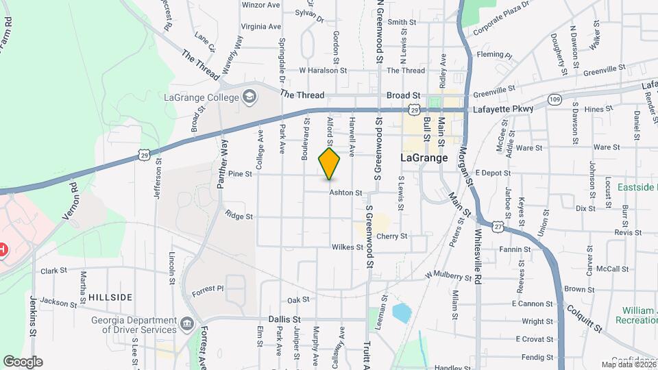 320 Alford St Map and Location Details