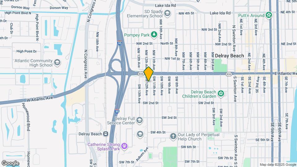 33 SW 12th Ave Map and Location Details