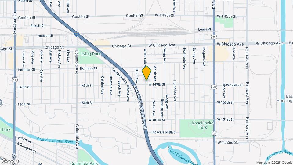 4855 White Oak Ave Map and Location Details