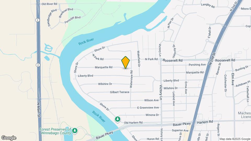 121 Marquette Rd Map and Location Details