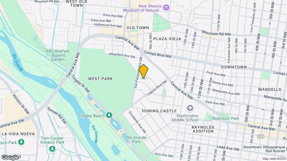 1719 San Cristobal Rd SW Mapa y Detalles de la Ubicación