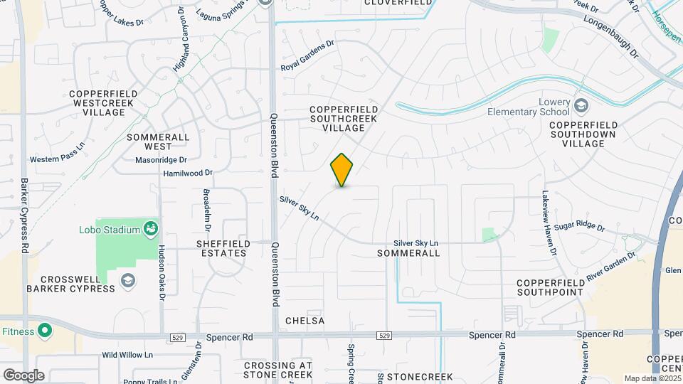 16755 Maplemont Dr Map and Location Details