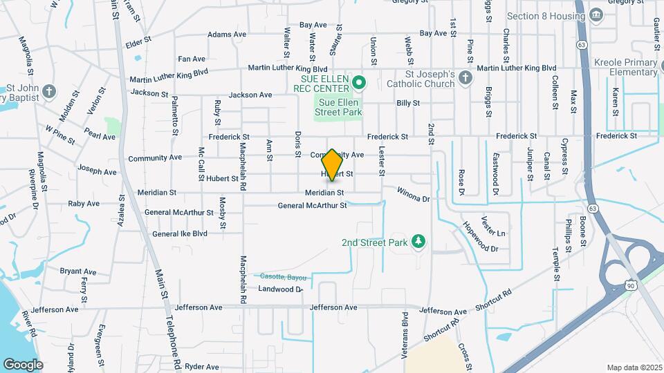 5101 Meridian St Map and Location Details