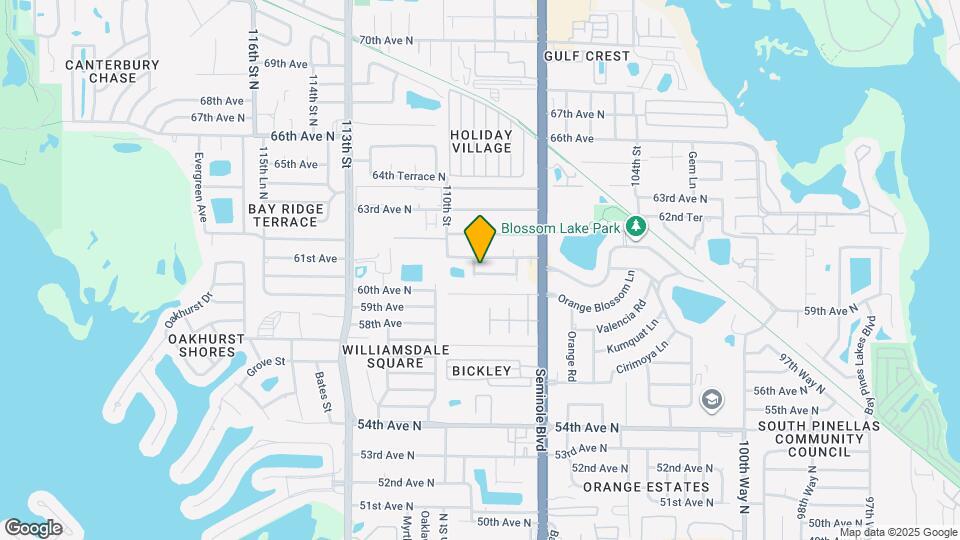 10849 60th Ave N Mapa y Detalles de la Ubicación