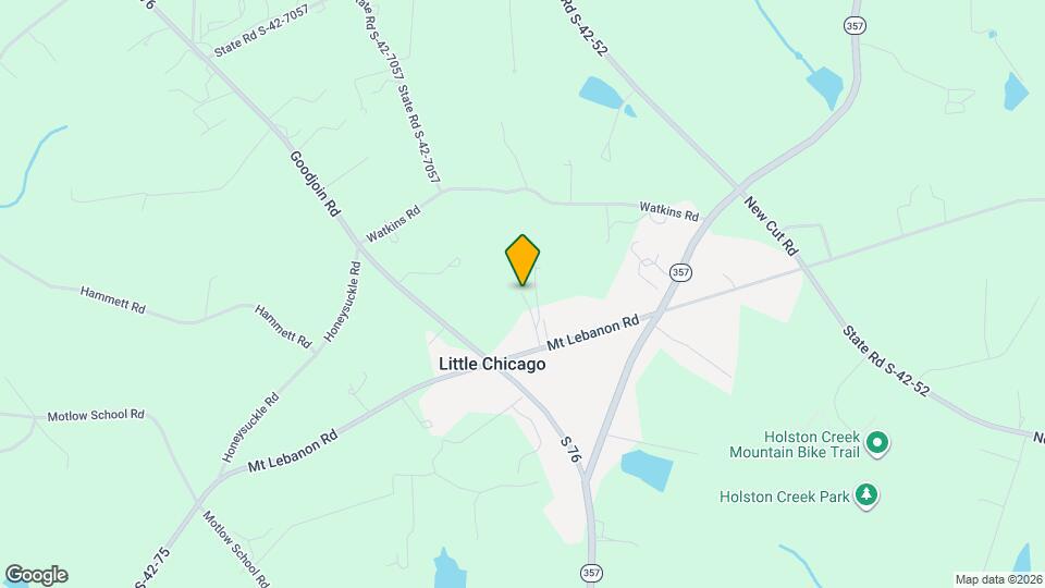 1180 Mt Lebanon Rd Map and Location Details