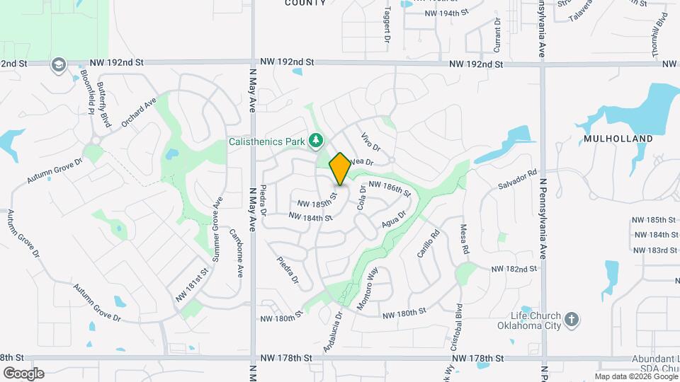 2604 NW 185th St Mapa y Detalles de la Ubicación