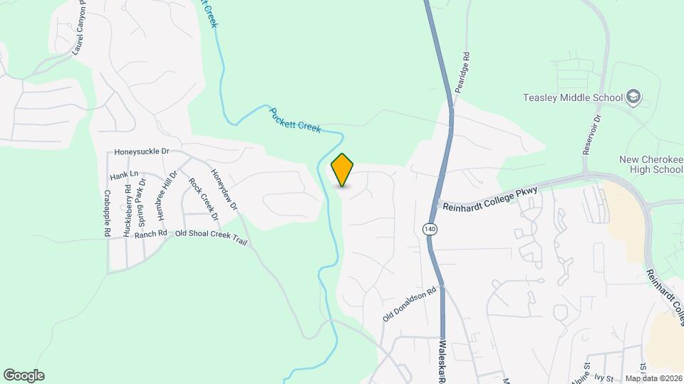 714 Ridgewood Way Mapa y Detalles de la Ubicación