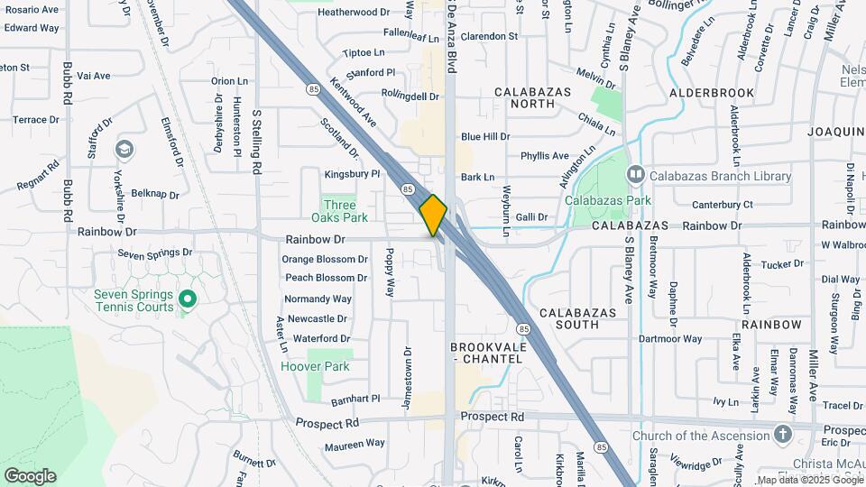 7330 Rainbow Dr Mapa y Detalles de la Ubicación