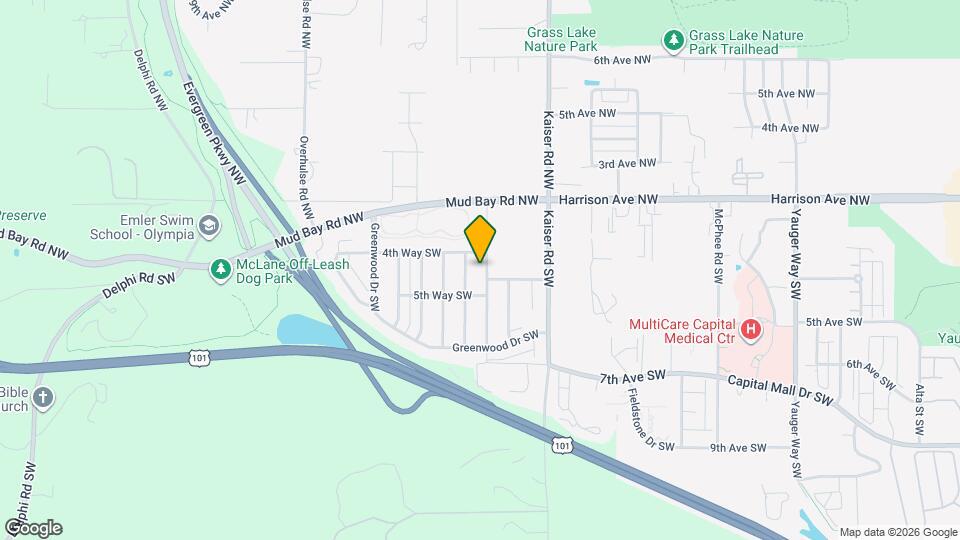 511 Rosewood Dr SW Mapa y Detalles de la Ubicación