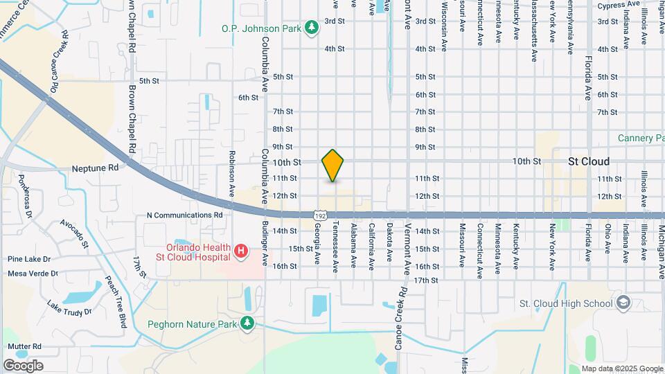 1112 Tennessee Ave Map and Location Details