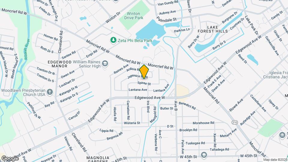 2513 Spirea St Map and Location Details