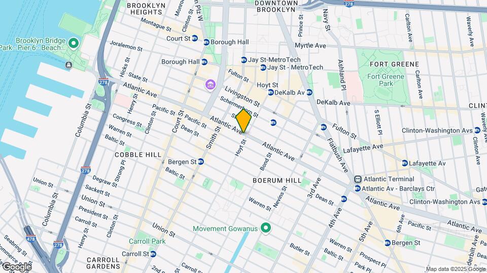 344 Atlantic Ave Mapa y Detalles de la Ubicación