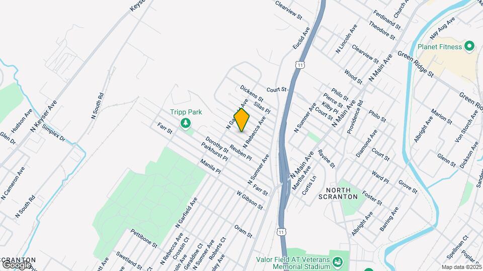 1605 Bulwer St Map and Location Details