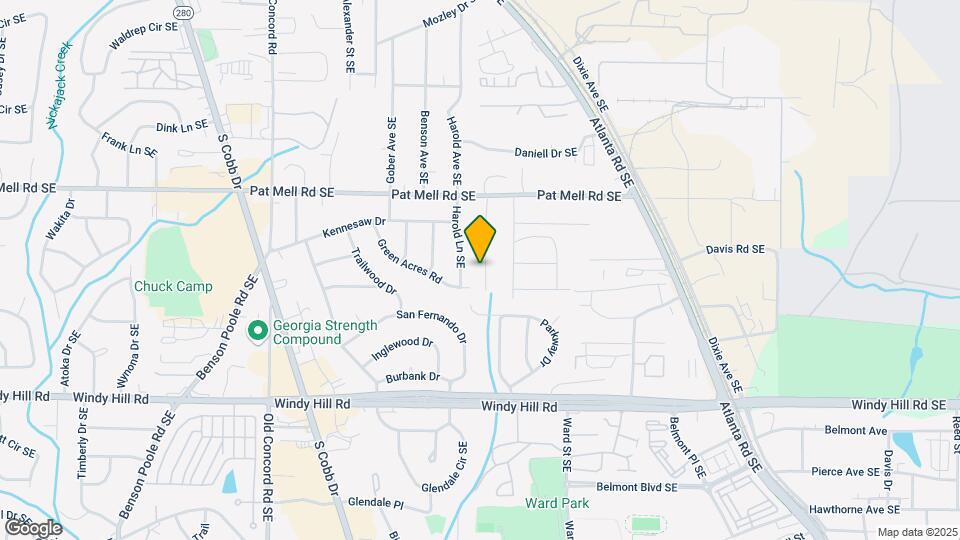 2132-2134 Valley Oaks Dr SE Map and Location Details