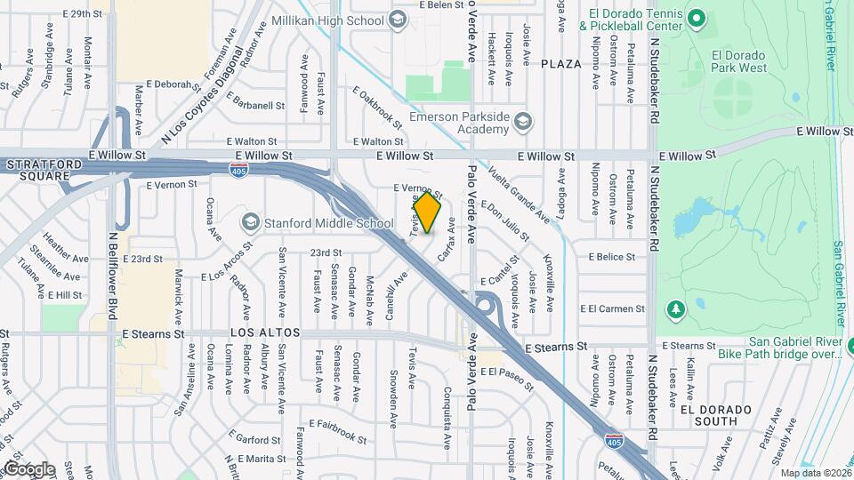 2307 Canehill Ave, Unit Unit A Map and Location Details