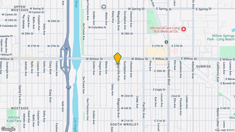 2535 Magnolia Ave Map and Location Details