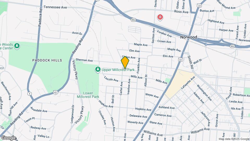1807 Cleveland Ave Map and Location Details
