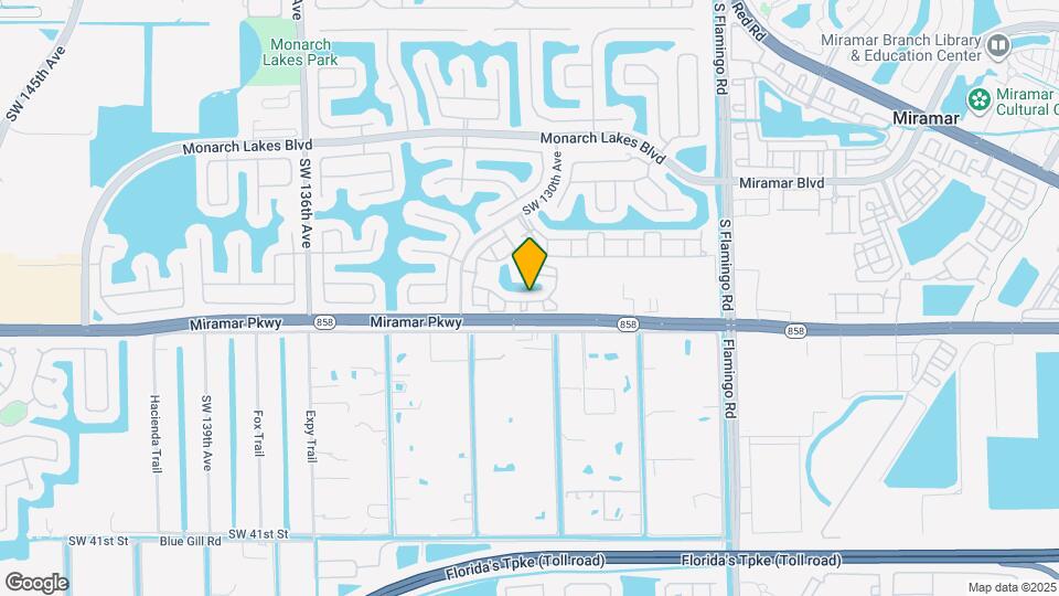 12847 SW 31st Ct Map and Location Details