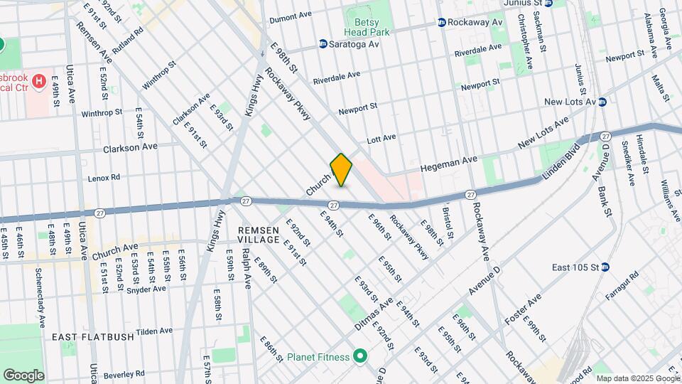 536-544 E 96th St Mapa y Detalles de la Ubicación