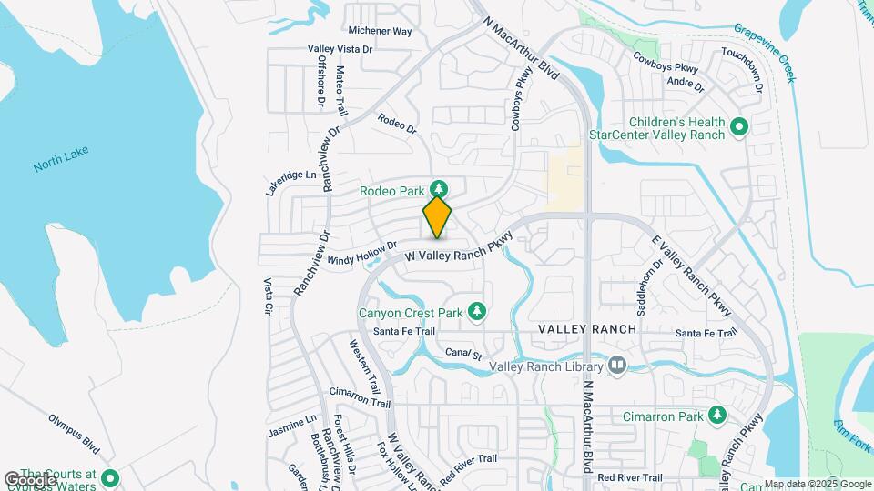9720 Windy Hollow Dr Map and Location Details