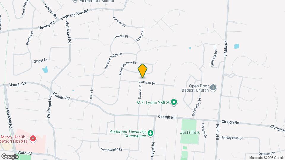 7982 Lancelot Dr Mapa y Detalles de la Ubicación