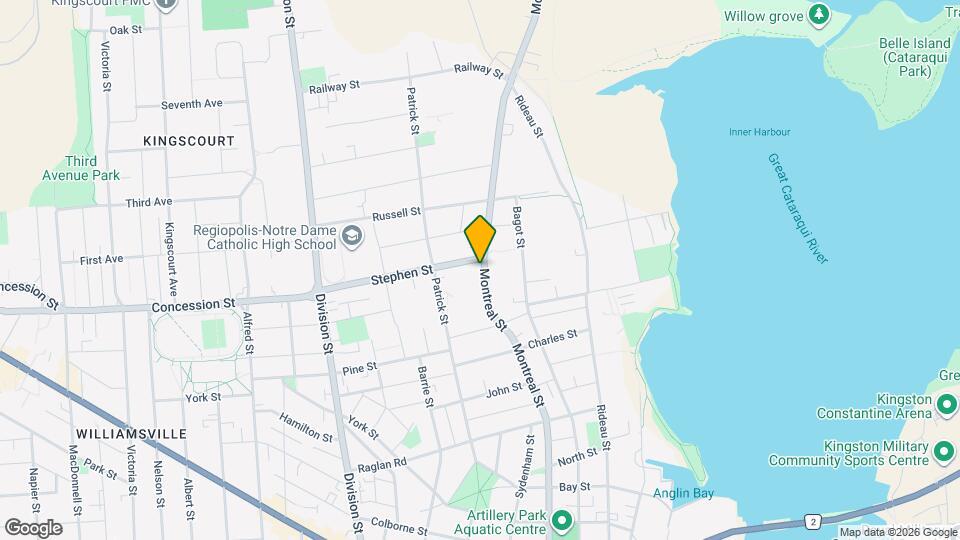 404 Montreal St Map and Location Details