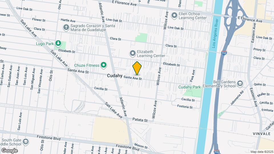 4827 Santa Ana St Mapa y Detalles de la Ubicación