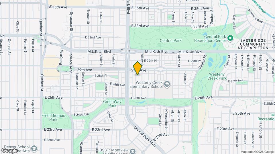 2852 Wabash St Map and Location Details