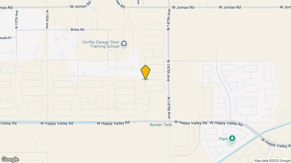 14831 W Cottontail Ln Map and Location Details