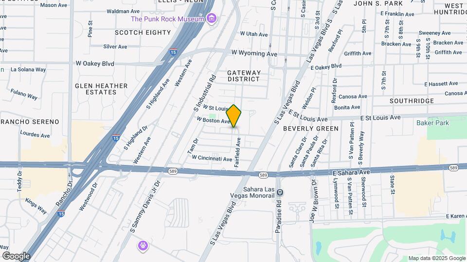 210 W Baltimore Ave Map and Location Details