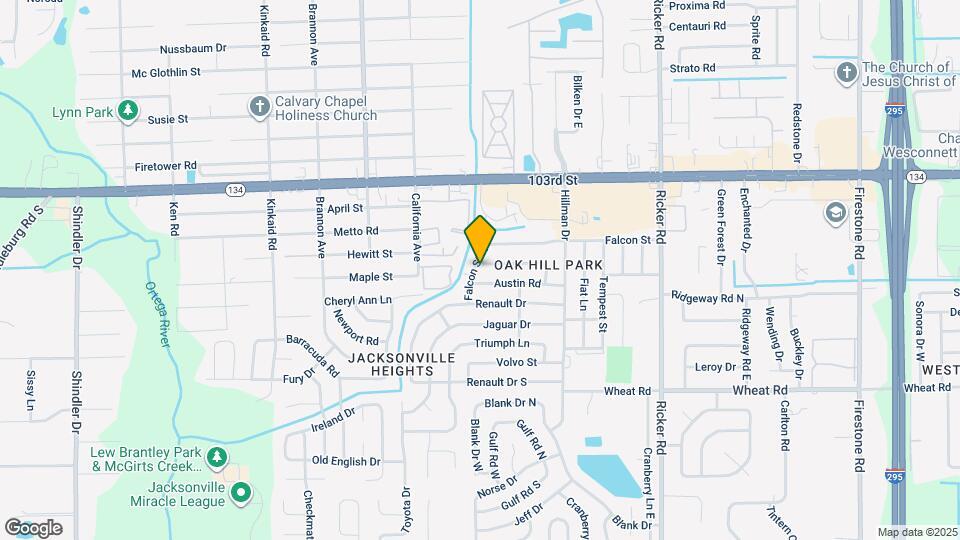 5649 Falcon St W Map and Location Details