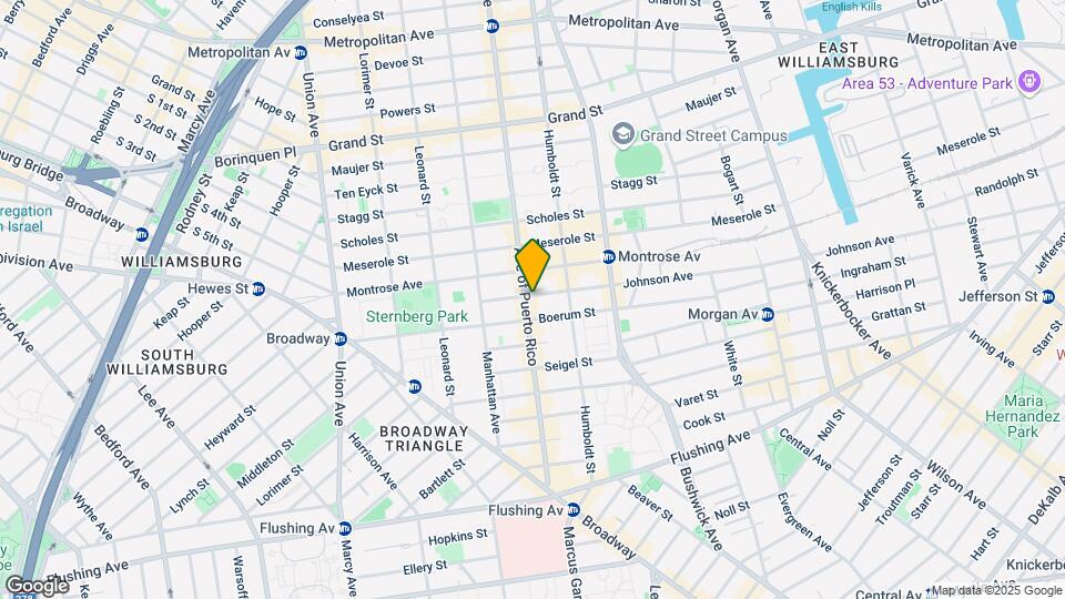 168 johnson ave Mapa y Detalles de la Ubicación