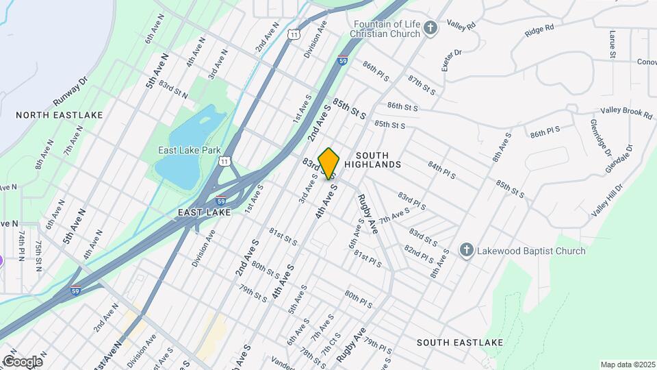 8234 4th Ave S Map and Location Details