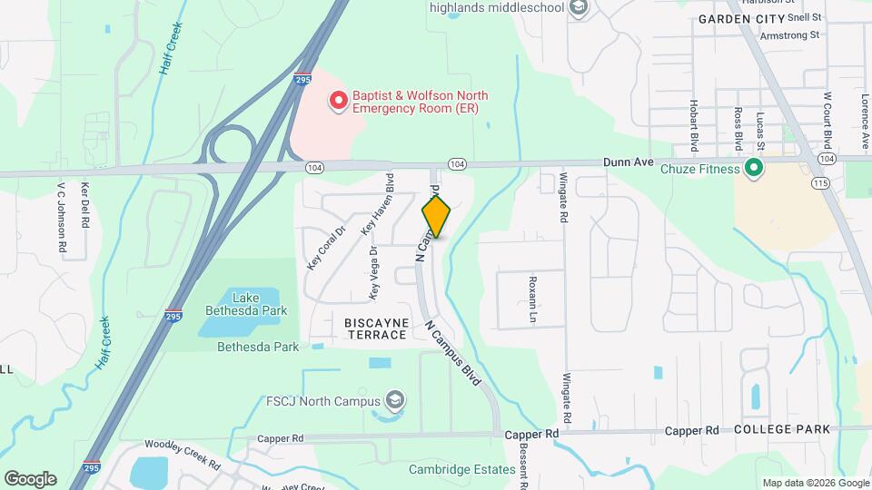 10999 Campus Heights Ln Map and Location Details