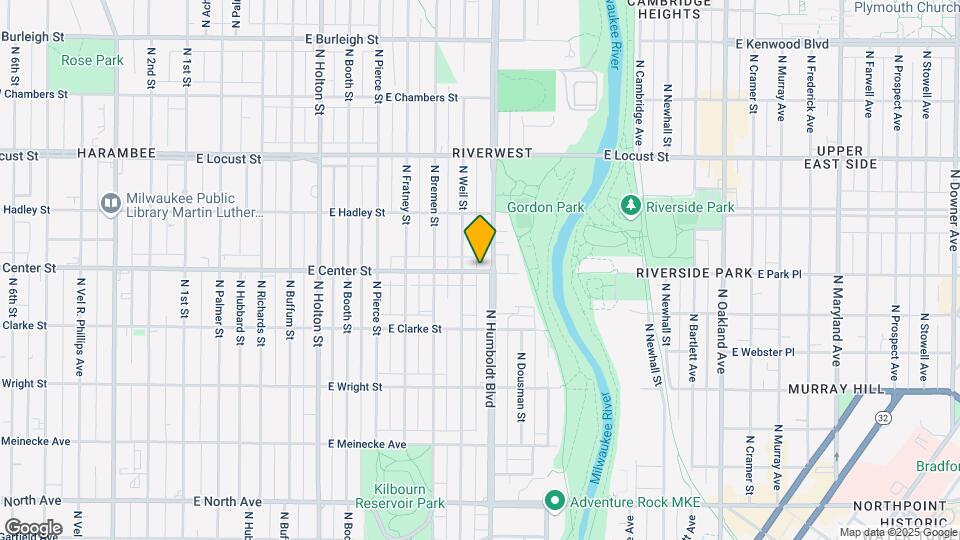 1022 E Center St, Unit 1022 Map and Location Details