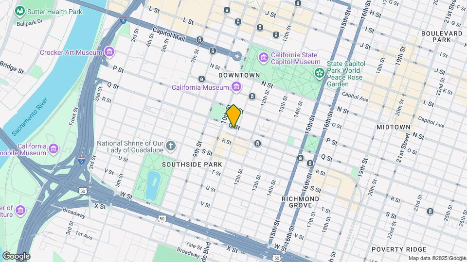 1706 11th St Map and Location Details