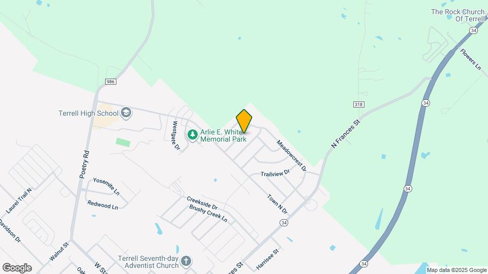 1818 Willowbrook Dr Map and Location Details