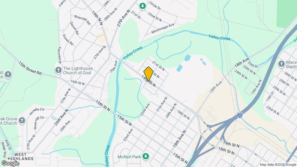 2234 19th St N Map and Location Details