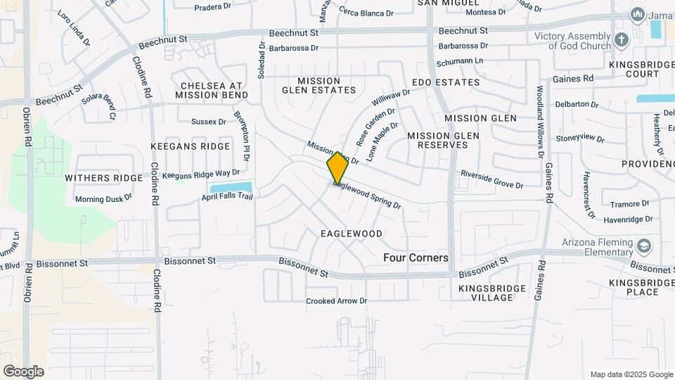 16106 Darwood Ct Map and Location Details