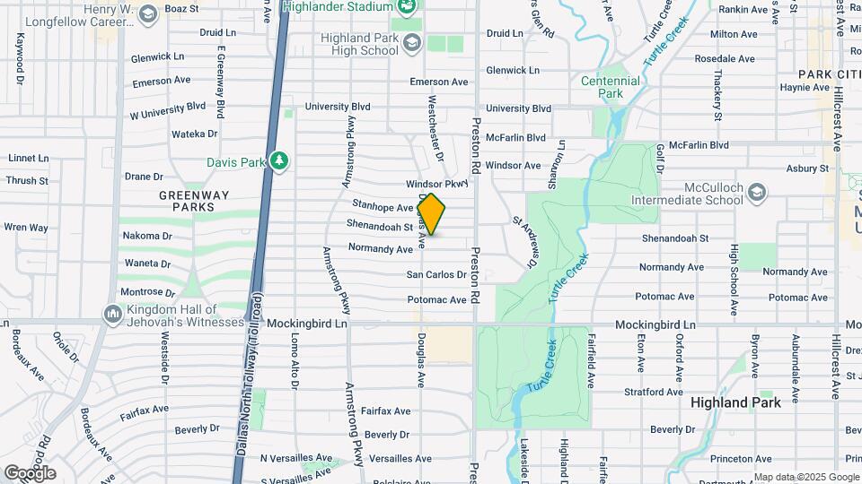 4148 Normandy Ave Map and Location Details