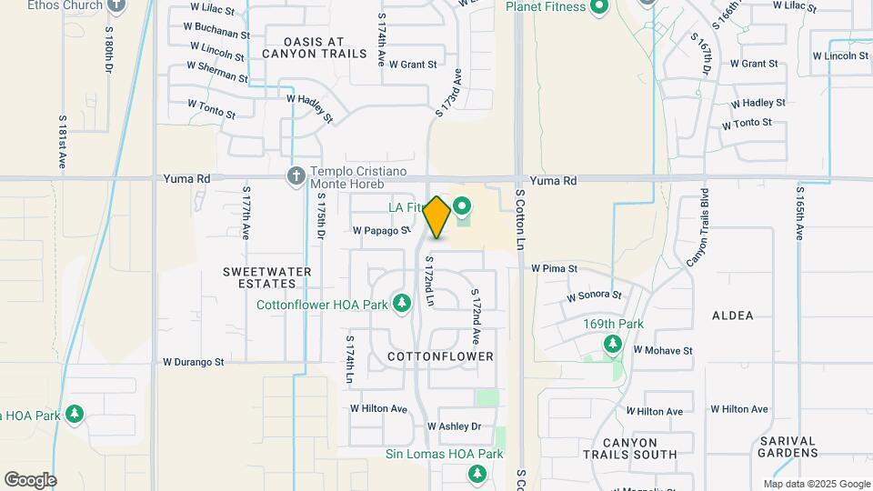 17268 W Elaine Dr Map and Location Details