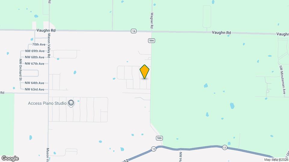 6405 NW Kathleen St Map and Location Details